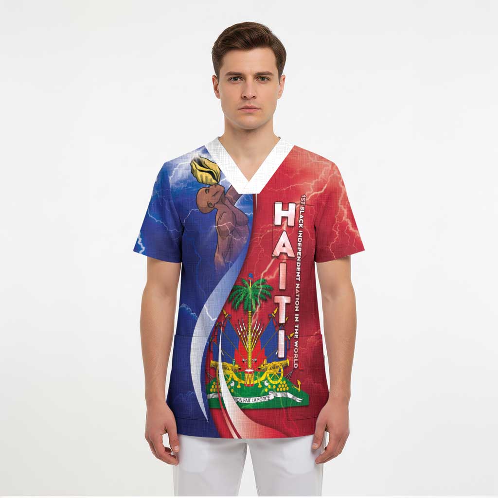 Haiti Independence Day Scrub Top The First Black Independent Nation - Wonder Print Shop