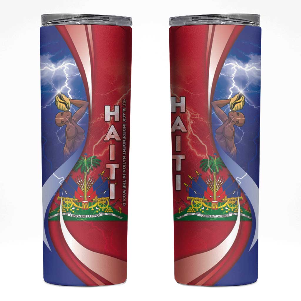Haiti Independence Day Skinny Tumbler The First Black Independent Nation - Wonder Print Shop