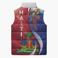 Haiti Independence Day Sleeveless Puffer Jacket The First Black Independent Nation - Wonder Print Shop