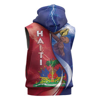 Haiti Independence Day Sleeveless Zip Hoodie The First Black Independent Nation - Wonder Print Shop