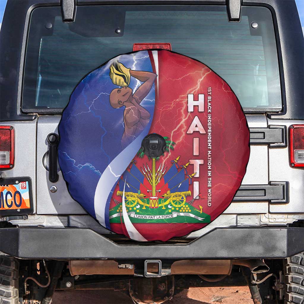 Haiti Independence Day Spare Tire Cover The First Black Independent Nation - Wonder Print Shop