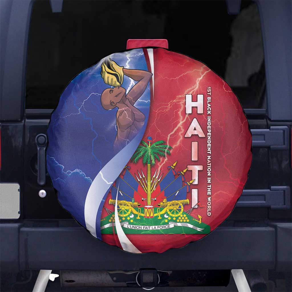 Haiti Independence Day Spare Tire Cover The First Black Independent Nation - Wonder Print Shop