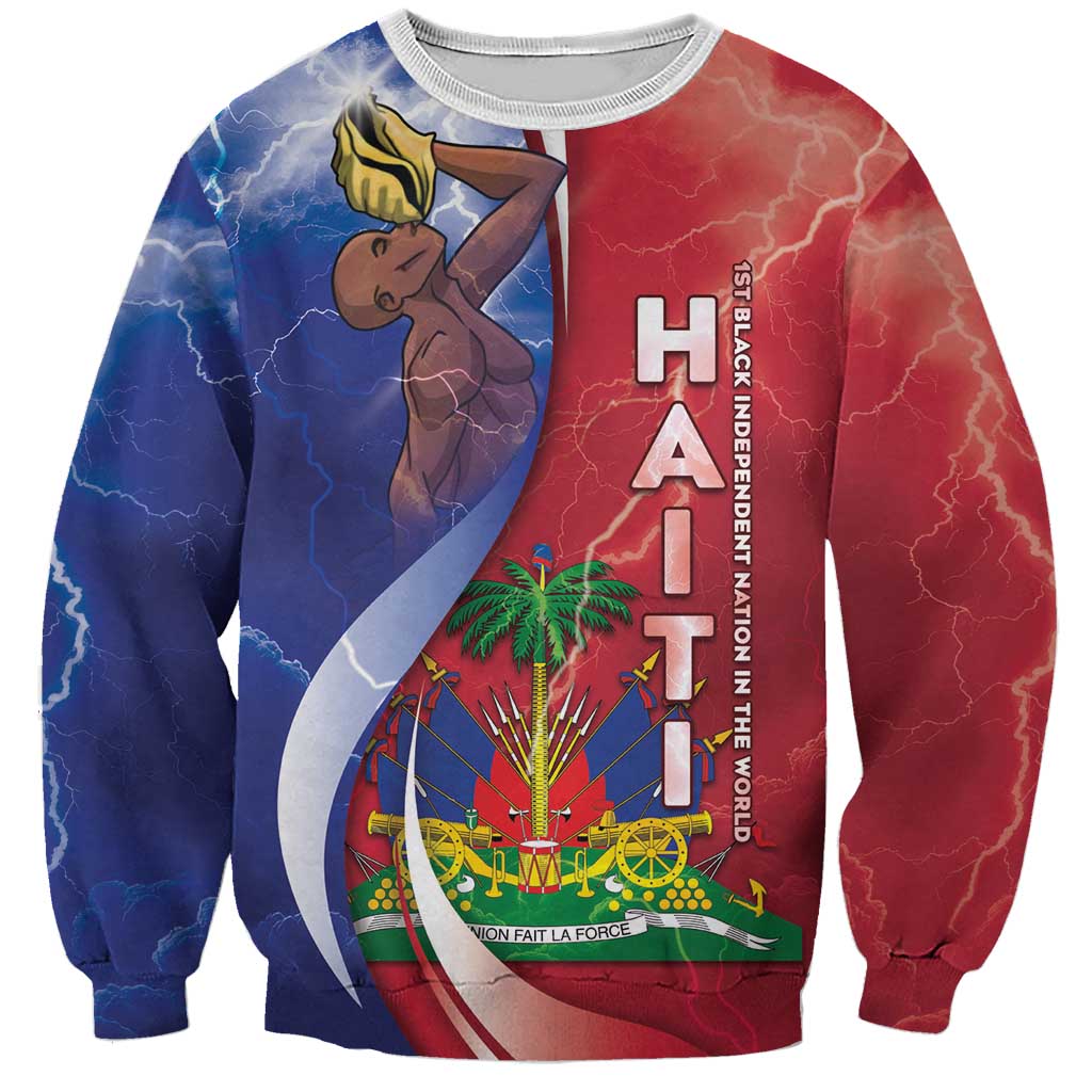 Haiti Independence Day Sweatshirt The First Black Independent Nation - Wonder Print Shop