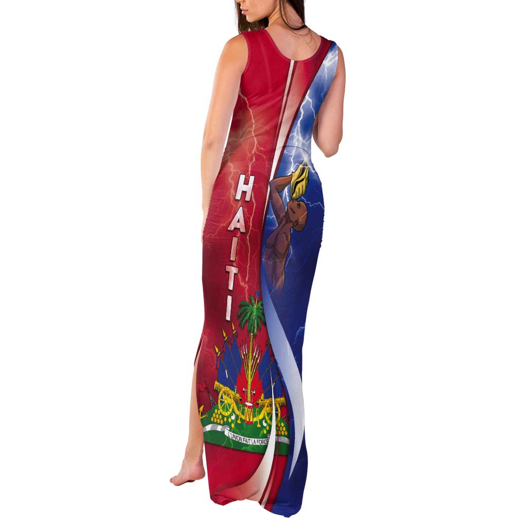 Haiti Independence Day Tank Maxi Dress The First Black Independent Nation - Wonder Print Shop