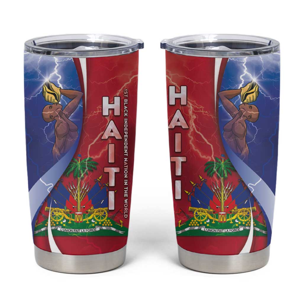 Haiti Independence Day Tumbler Cup The First Black Independent Nation - Wonder Print Shop