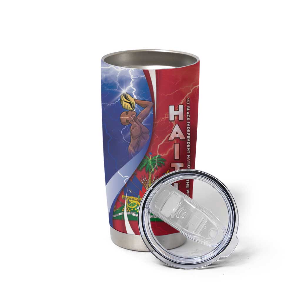 Haiti Independence Day Tumbler Cup The First Black Independent Nation - Wonder Print Shop