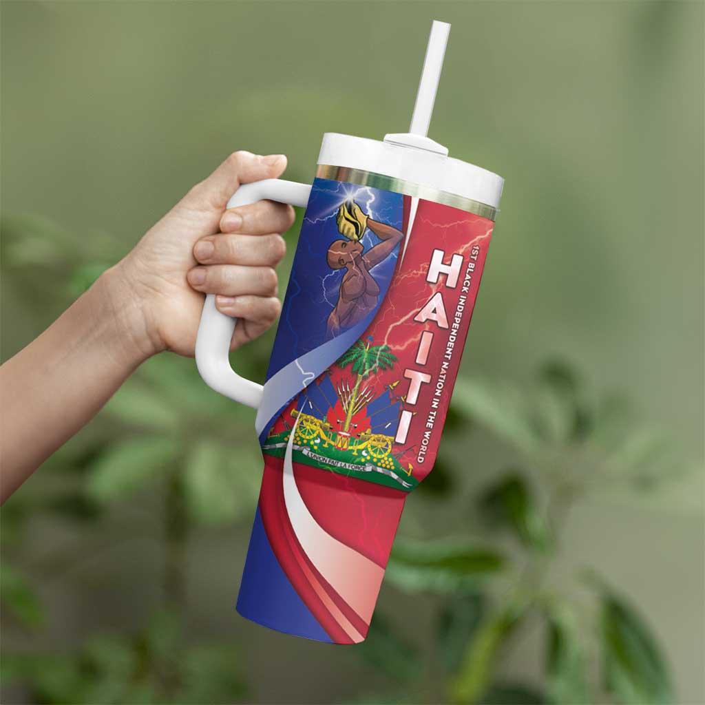 Haiti Independence Day Tumbler With Handle The First Black Independent Nation - Wonder Print Shop