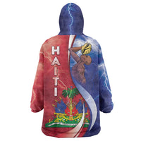 Haiti Independence Day Wearable Blanket Hoodie The First Black Independent Nation - Wonder Print Shop