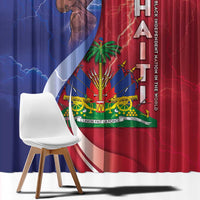 Haiti Independence Day Window Curtain The First Black Independent Nation - Wonder Print Shop