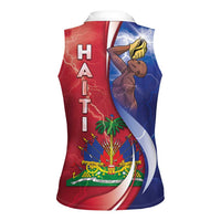Haiti Independence Day Women Sleeveless Polo Shirt The First Black Independent Nation - Wonder Print Shop