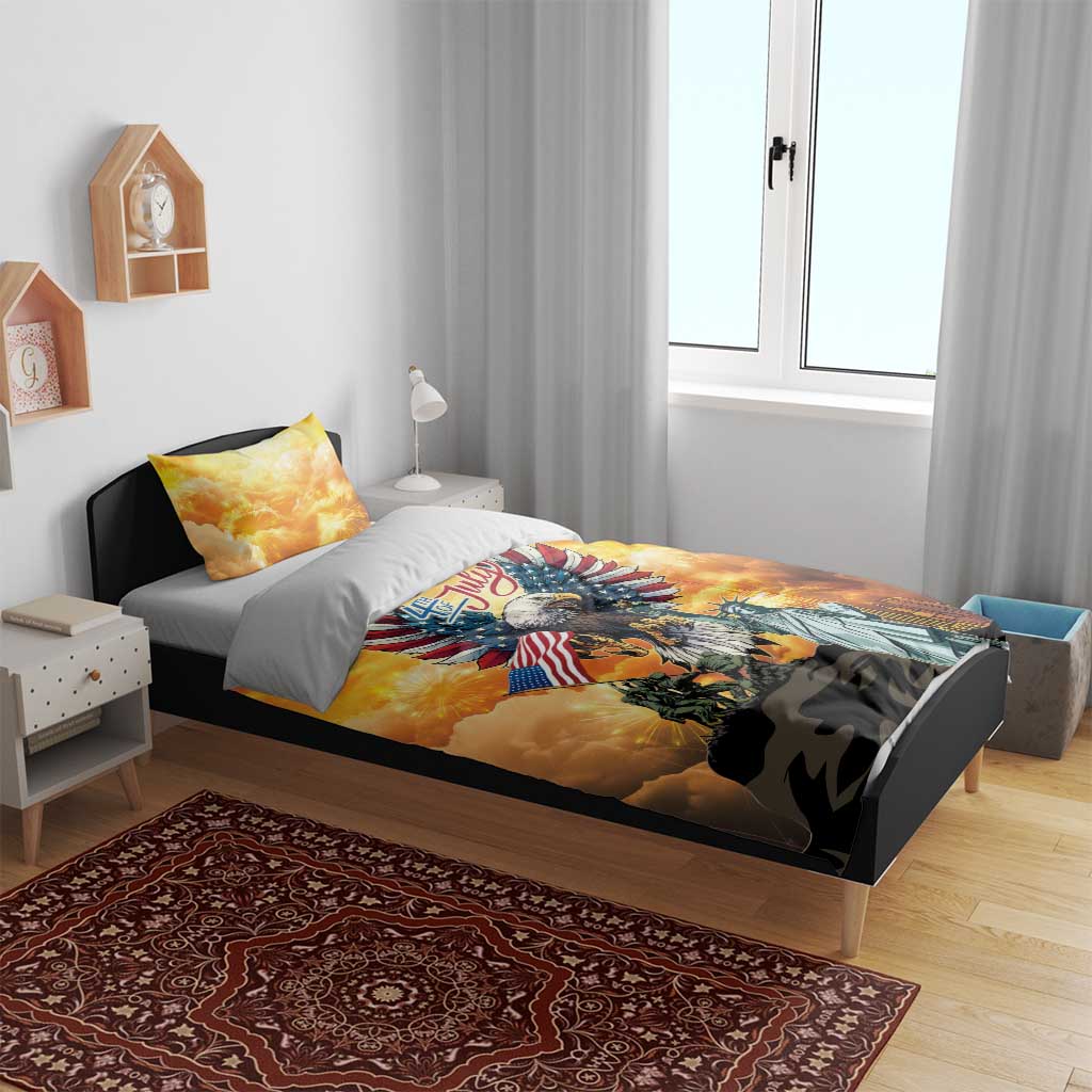 United States Fourth Of July Bedding Set Happy Independence Day