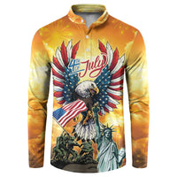 United States Fourth Of July Button Sweatshirt Happy Independence Day