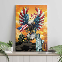 United States Fourth Of July Canvas Wall Art Happy Independence Day