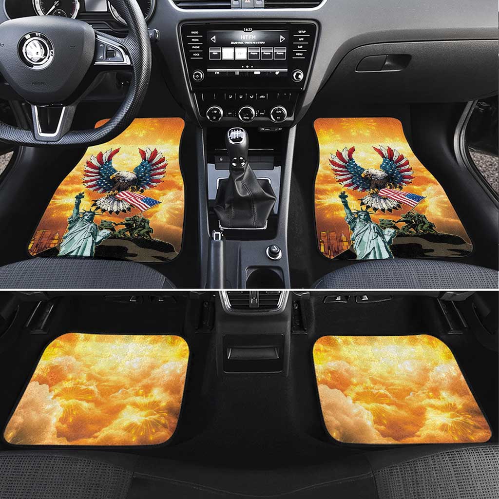 United States Fourth Of July Car Mats Happy Independence Day