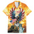 United States Fourth Of July Family Matching Long Sleeve Bodycon Dress and Hawaiian Shirt Happy Independence Day