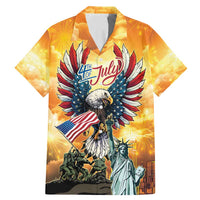 United States Fourth Of July Family Matching Mermaid Dress and Hawaiian Shirt Happy Independence Day