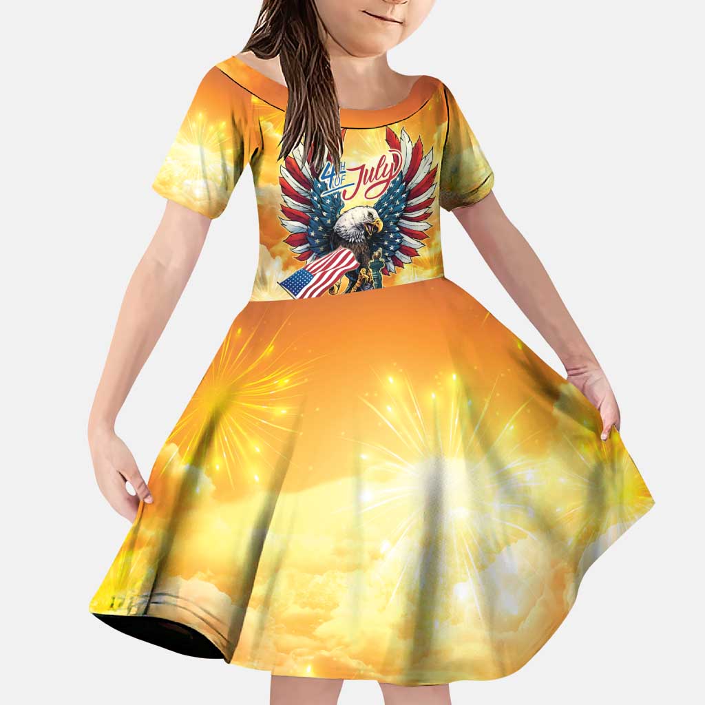 United States Fourth Of July Family Matching Puletasi and Hawaiian Shirt Happy Independence Day