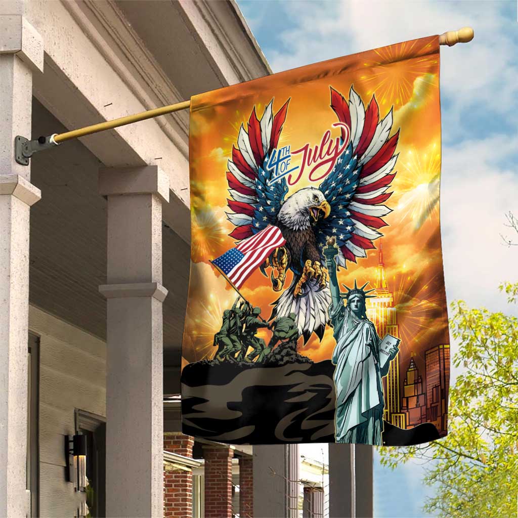 United States Fourth Of July Garden Flag Happy Independence Day