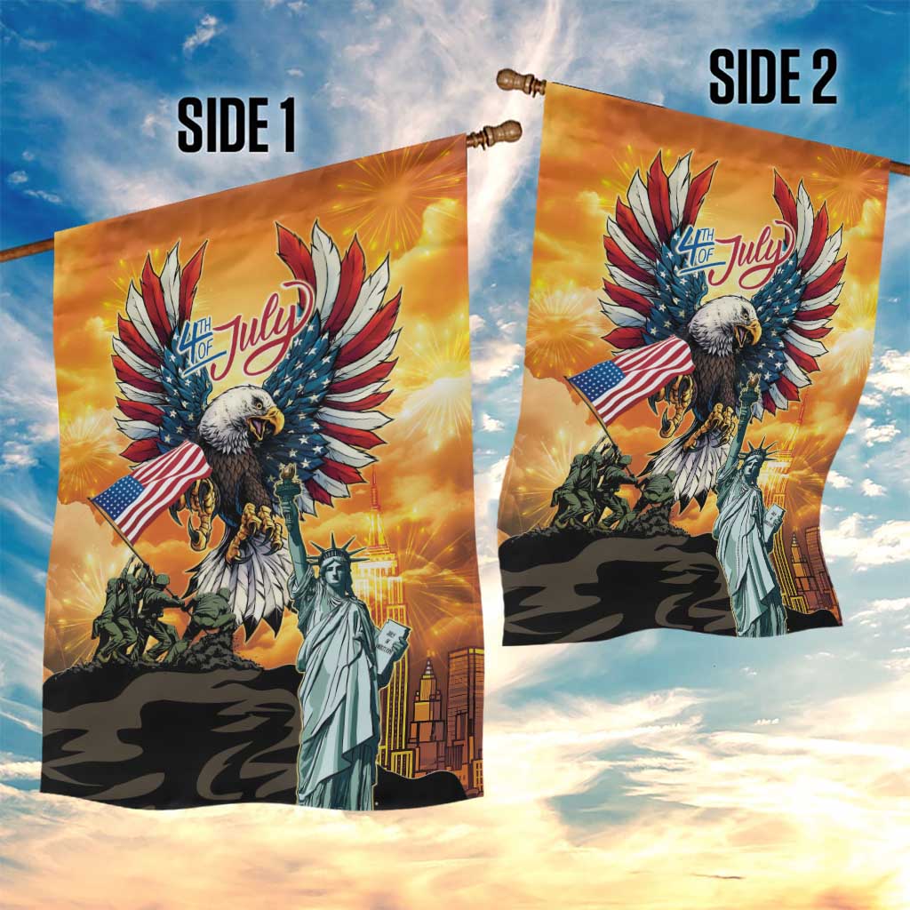 United States Fourth Of July Garden Flag Happy Independence Day