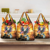 United States Fourth Of July Grocery Bag Happy Independence Day