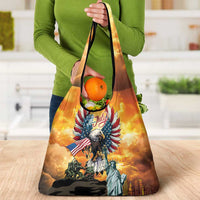 United States Fourth Of July Grocery Bag Happy Independence Day