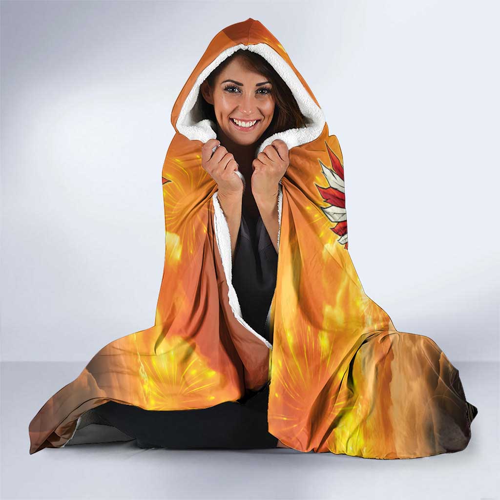 United States Fourth Of July Hooded Blanket Happy Independence Day