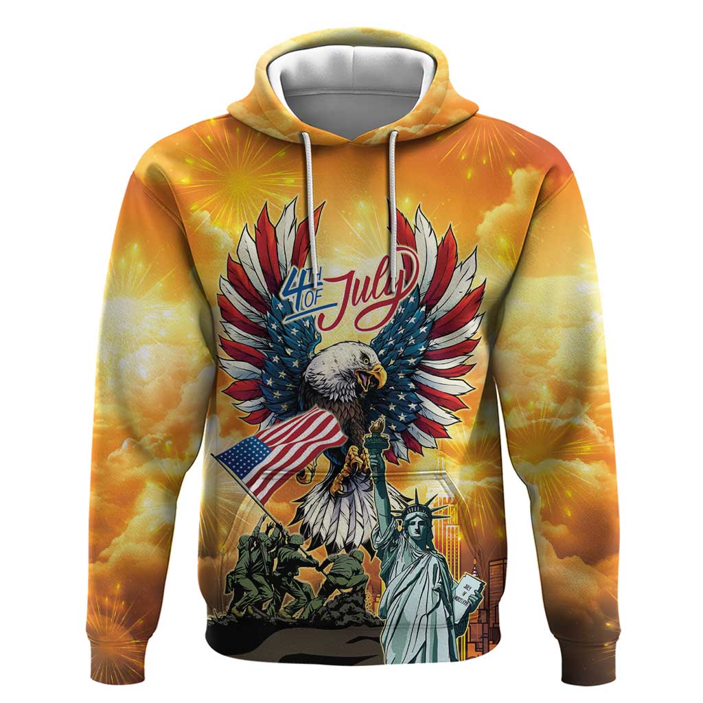 United States Fourth Of July Hoodie Happy Independence Day