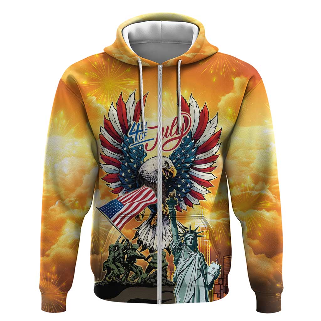 United States Fourth Of July Hoodie Happy Independence Day