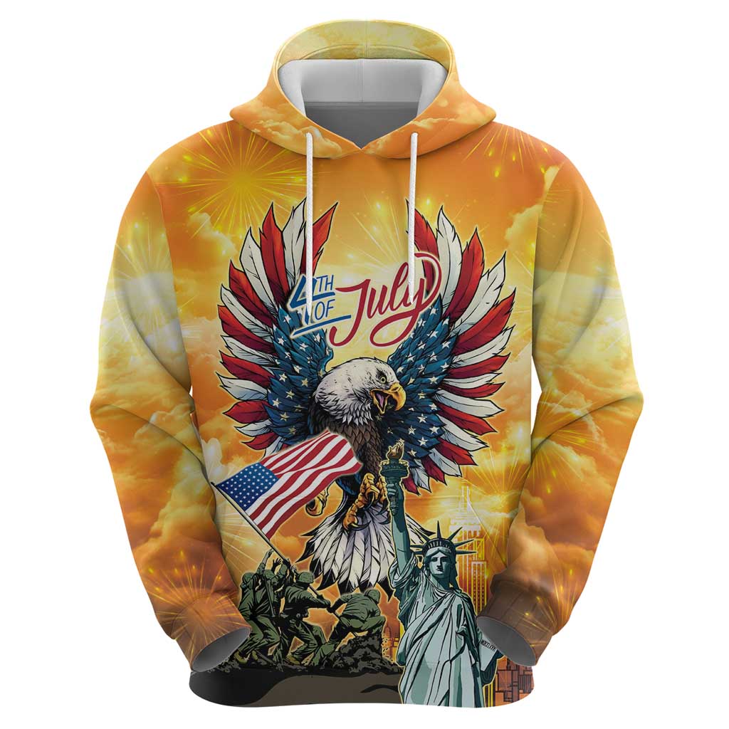 United States Fourth Of July Hoodie Happy Independence Day
