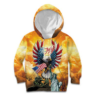 United States Fourth Of July Kid Hoodie Happy Independence Day