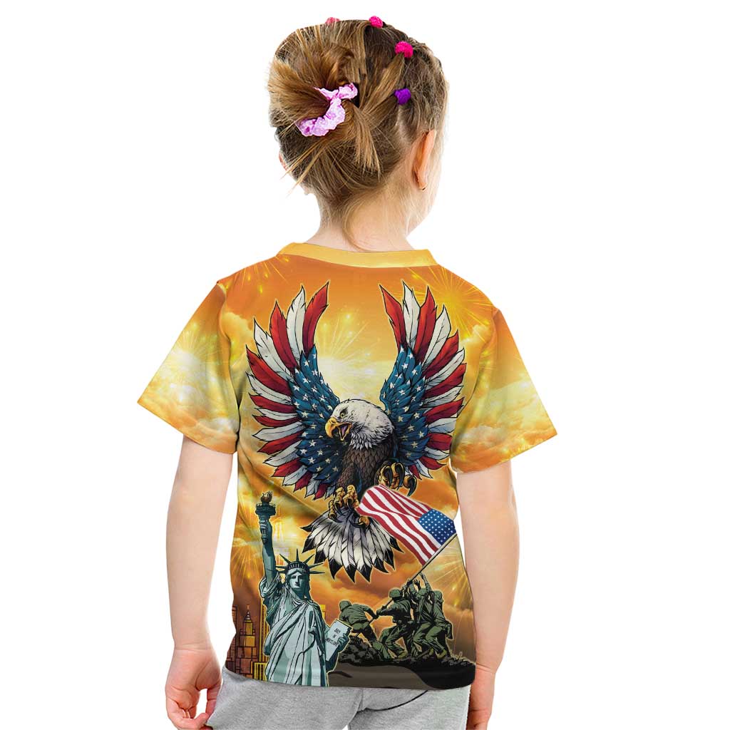 United States Fourth Of July Kid T Shirt Happy Independence Day