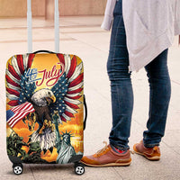 United States Fourth Of July Luggage Cover Happy Independence Day