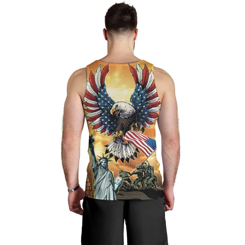 United States Fourth Of July Men Tank Top Happy Independence Day