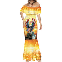 United States Fourth Of July Mermaid Dress Happy Independence Day