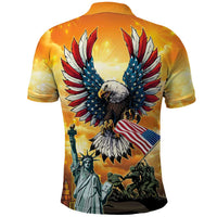 United States Fourth Of July Polo Shirt Happy Independence Day