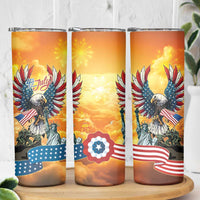 United States Fourth Of July Skinny Tumbler Happy Independence Day