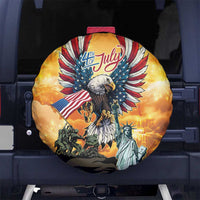 United States Fourth Of July Spare Tire Cover Happy Independence Day