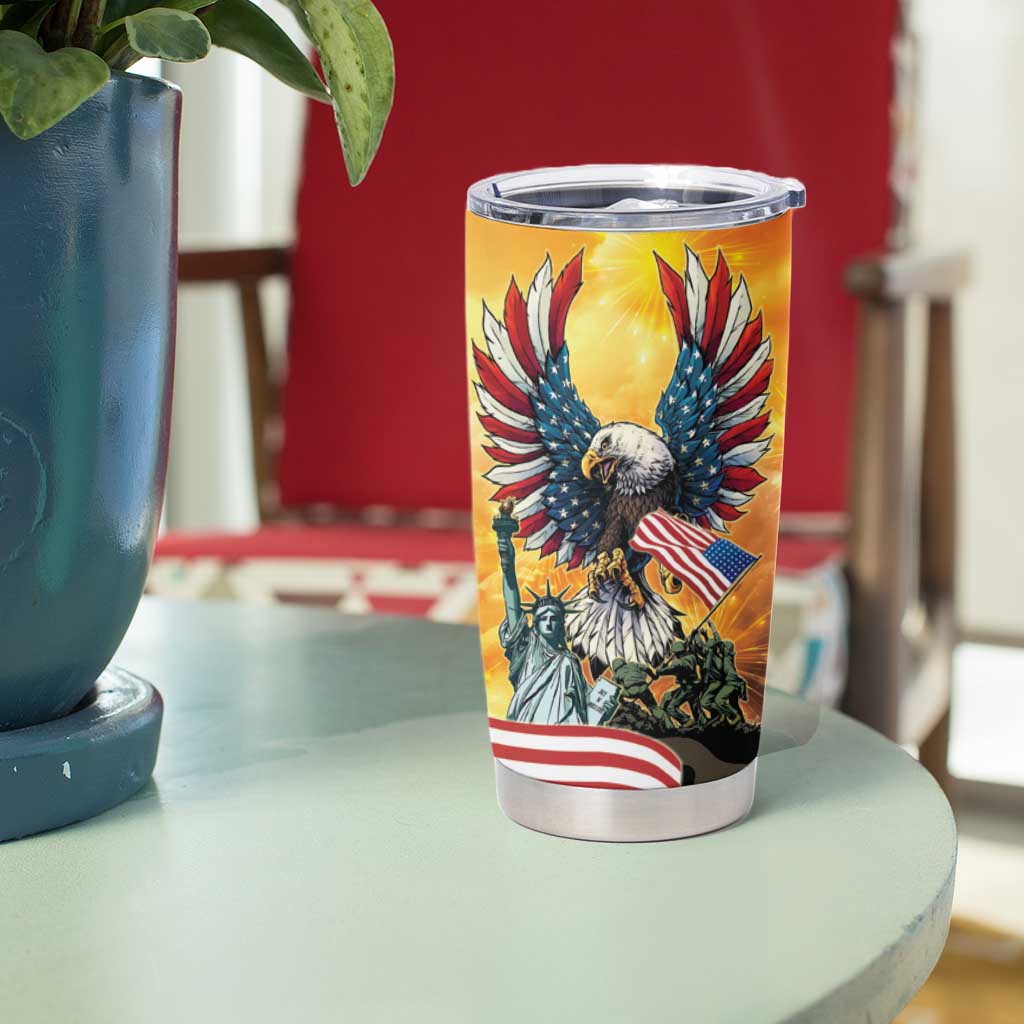United States Fourth Of July Tumbler Cup Happy Independence Day