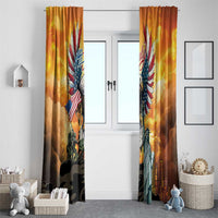 United States Fourth Of July Window Curtain Happy Independence Day