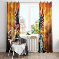 United States Fourth Of July Window Curtain Happy Independence Day
