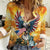 United States Fourth Of July Women Casual Shirt Happy Independence Day