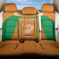 Ivory Coast Football 2026 Back Car Seat Cover Go Les Elephants
