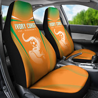 Ivory Coast Football 2026 Car Seat Cover Go Les Elephants