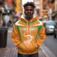 Custom Ivory Coast Football 2026 Hoodie Go Les Elephants