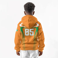 Custom Ivory Coast Football 2026 Kid Hoodie Go Les Elephants