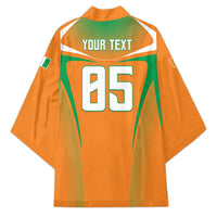 Custom Ivory Coast Football 2026 Kimono Go Les Elephants