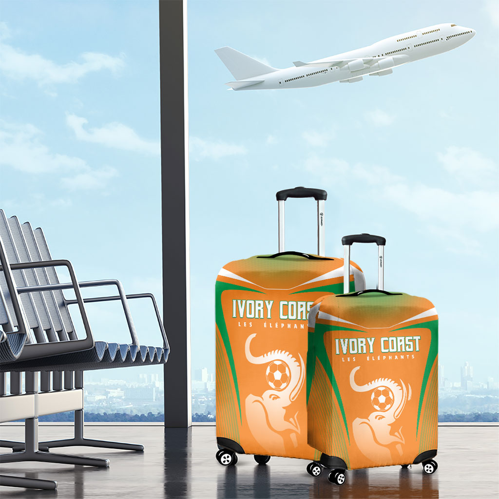 Ivory Coast Football 2026 Luggage Cover Go Les Elephants