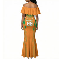 Custom Ivory Coast Football 2026 Mermaid Dress Go Les Elephants