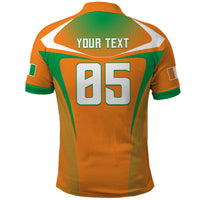 Custom Ivory Coast Football 2026 Polo Shirt Go Les Elephants