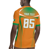 Custom Ivory Coast Football 2026 Rugby Jersey Go Les Elephants